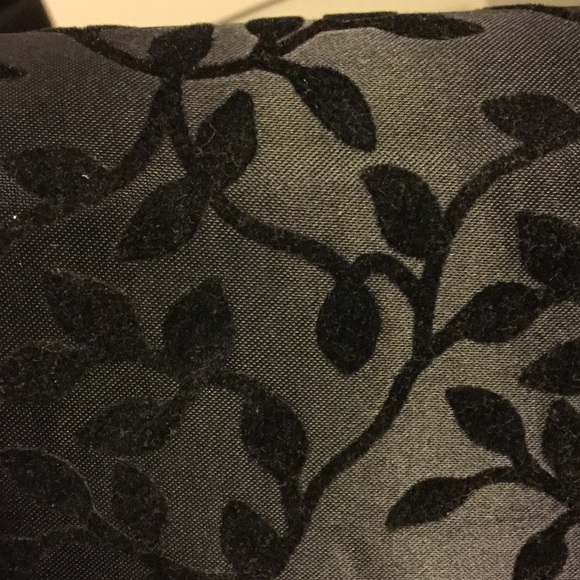 KF Ltd. Black Velour Evening Handbag - Picture 2 of 4